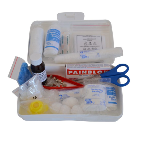 Boat First Aid Kit – 6-man in Plastic Case