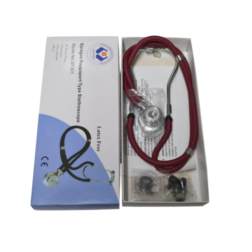 CritiCare® Stethoscope - Sprague Rappaport - Black, Green, Burgundy, Blue, Pink