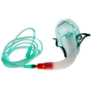 Oxygen Mask with tubing (40%) – Adult