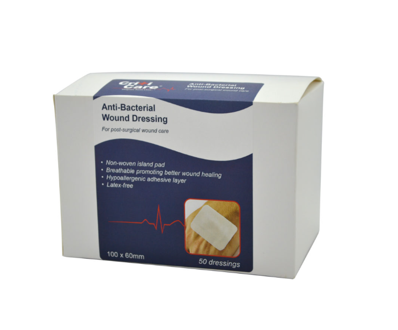 CritiCare® Wound Dressing Anti-Bacterial Pad