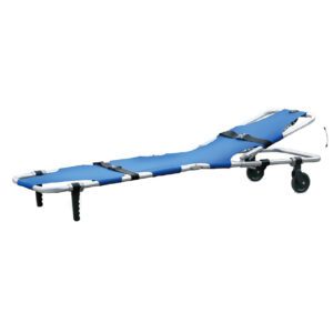 Foldaway Stretcher with adjustable backrest