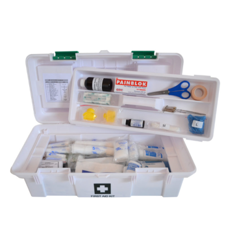 Schools/ Clubs First Aid Kit in a Plastic Box